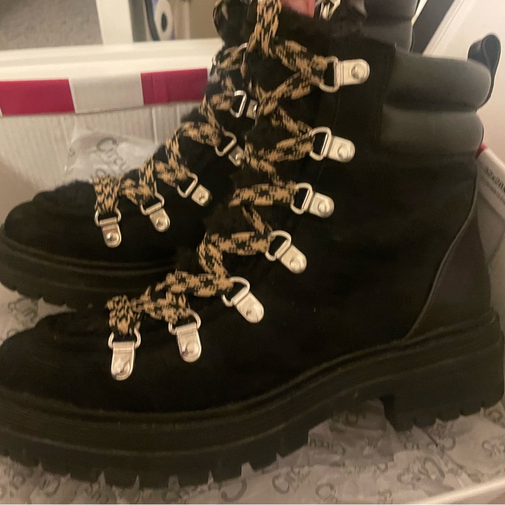 Circus Sam Edelman Giselle Black Side Zip Ankle Boots